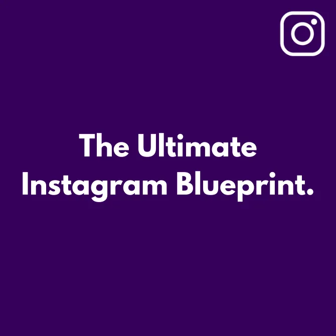 FACEBOOK AND INSTAGRAM AD SELLOUT BLUEPRINT